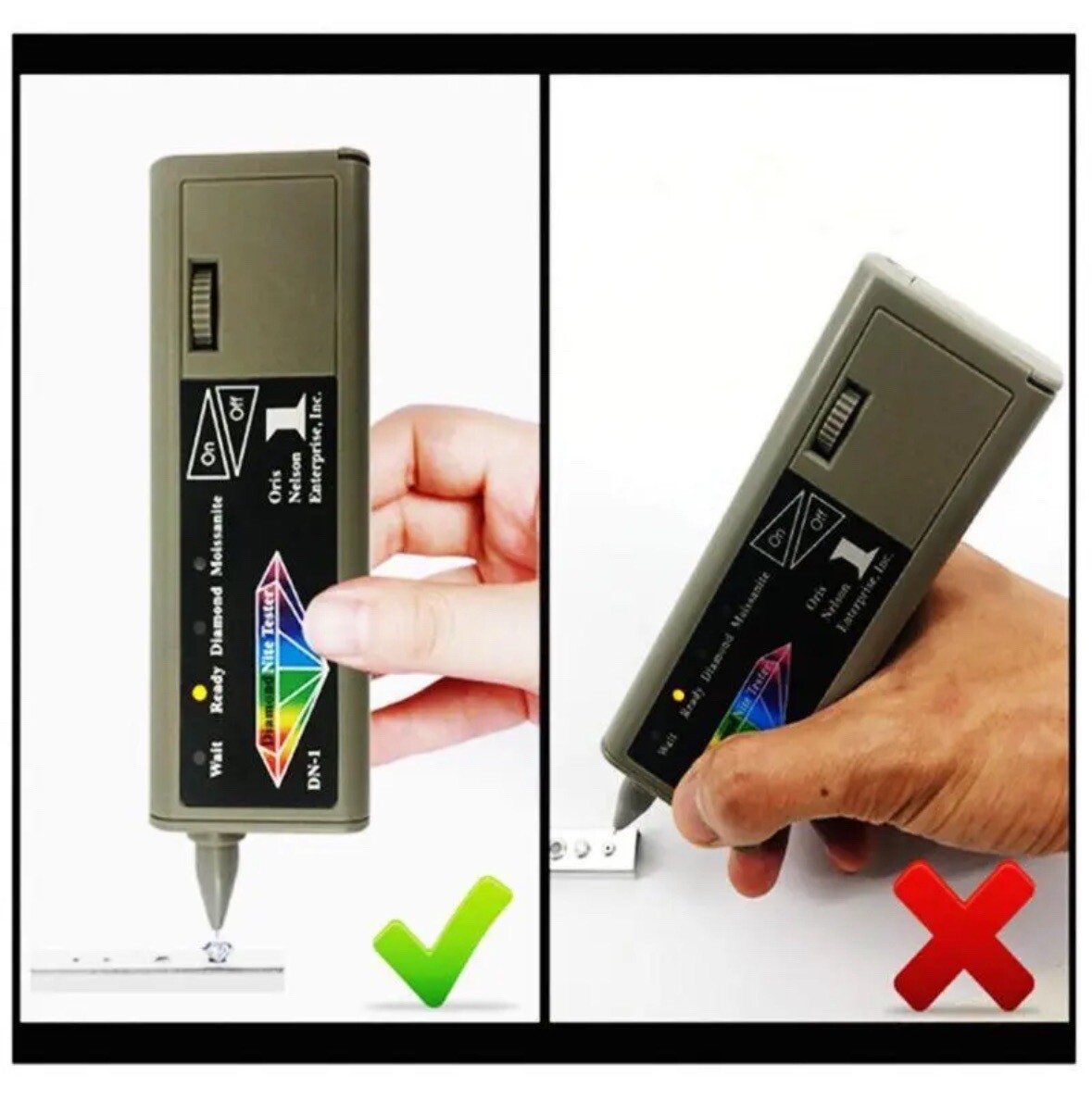 Diamond Nite Dual Tester Test For Moissanite And Diamonds DN-1 Top Quality Item