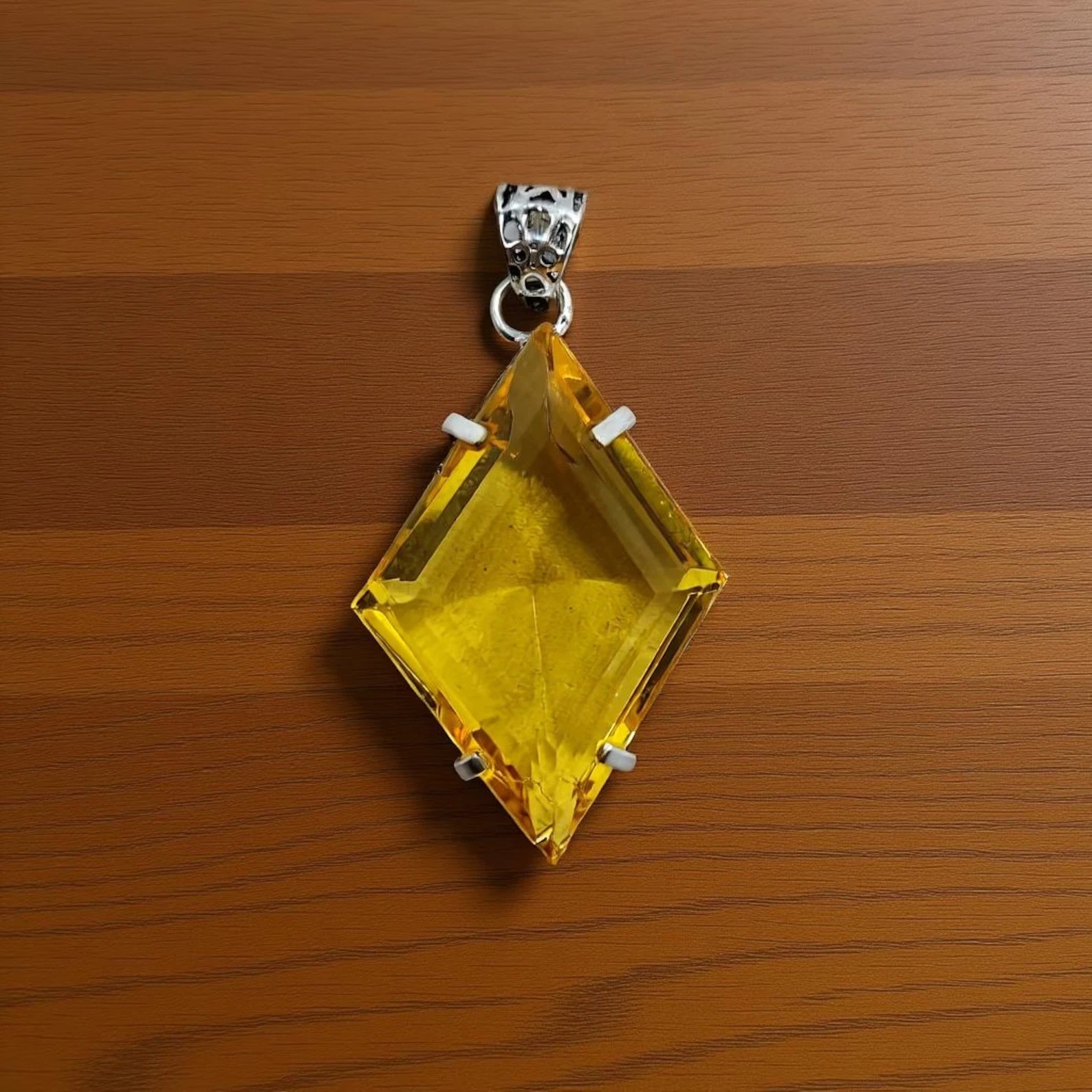 Certified Natural 100 Ct+ Brazilian Yellow Fancy Topaz Pendant Loose Gemstone