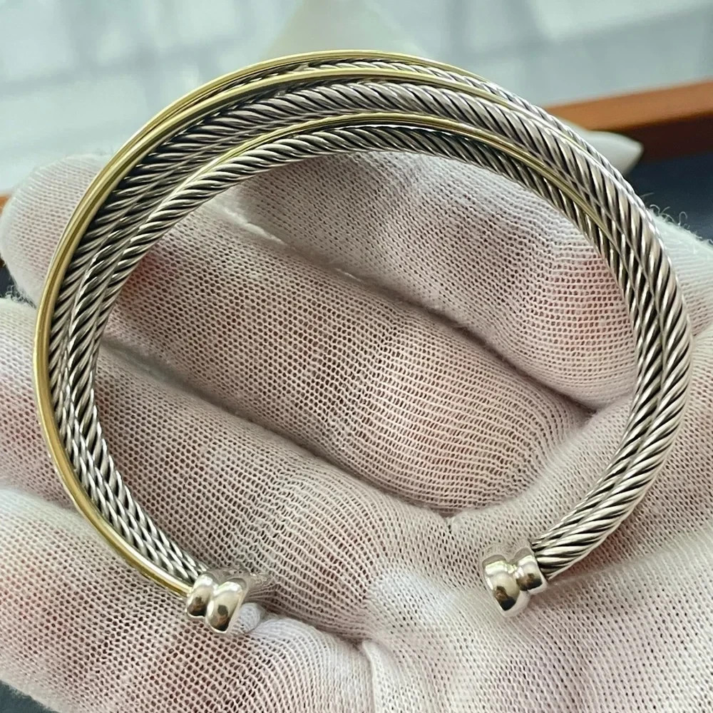 David Yurman Crossover Bracelet-Medium