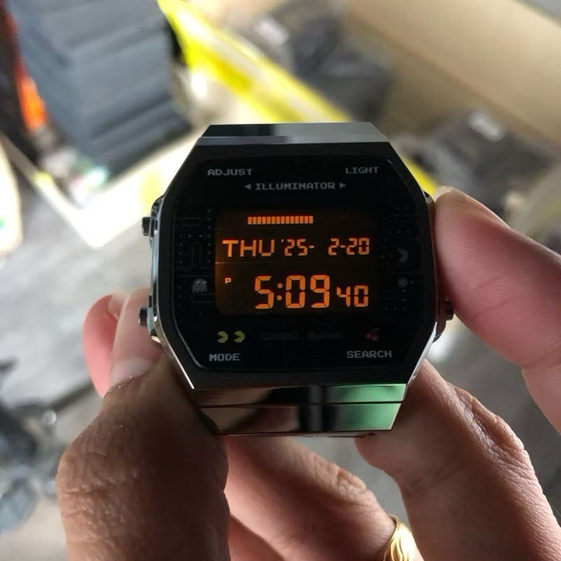 Casio 50th Anniversary X PAC-MAN 45th Anniversary Limited ABL-100WEPC-1B