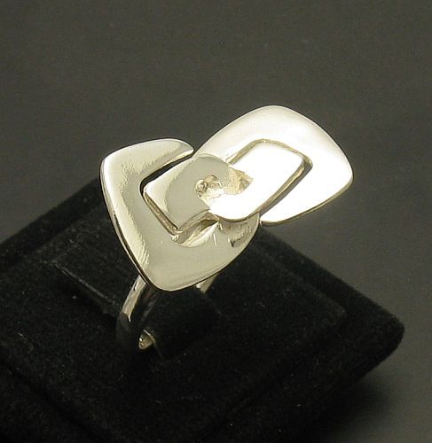 Extravagant Genuine Stylish Sterling Silver Ring Solid 925 Nickel Free Handmade