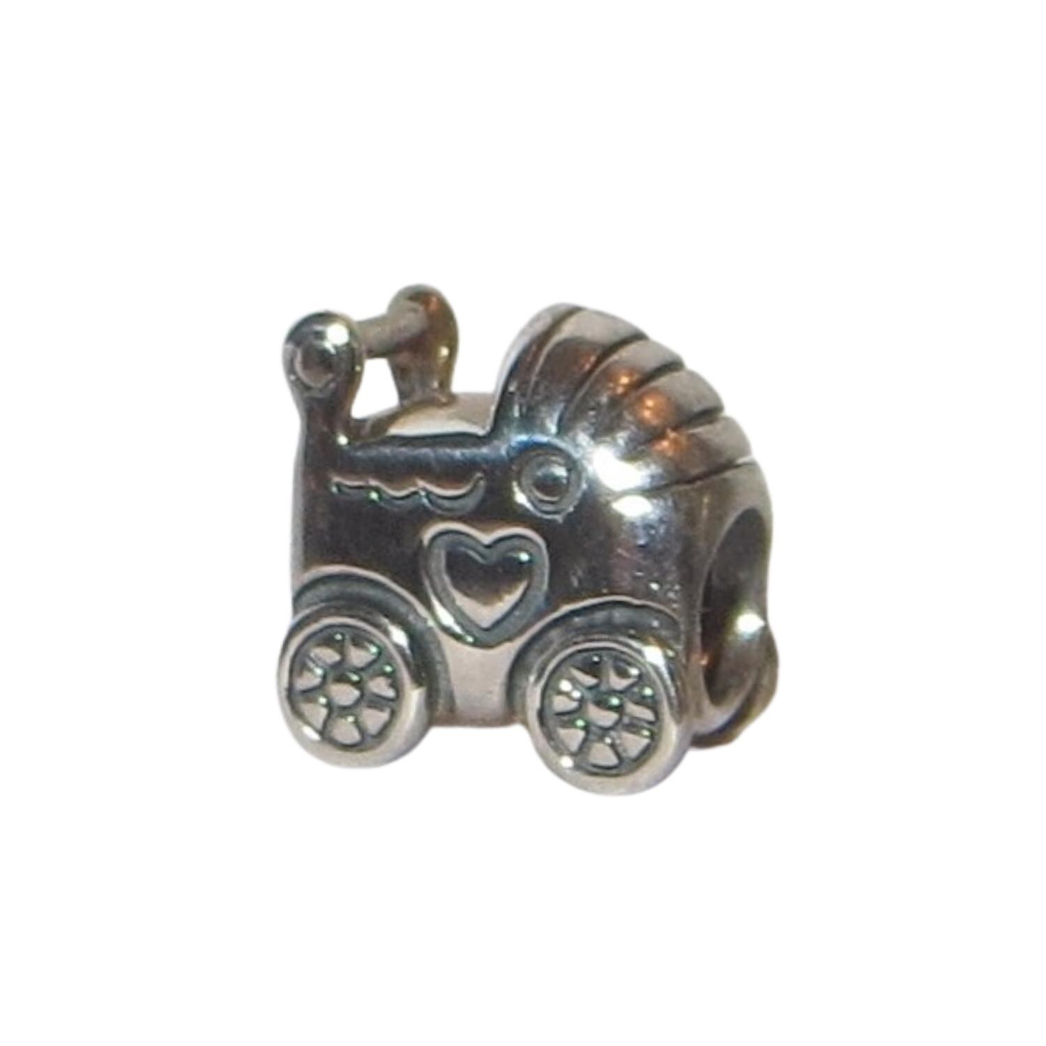 Pandora Baby Carriage/Pram/Stroller Sterling Silver Charm 790346