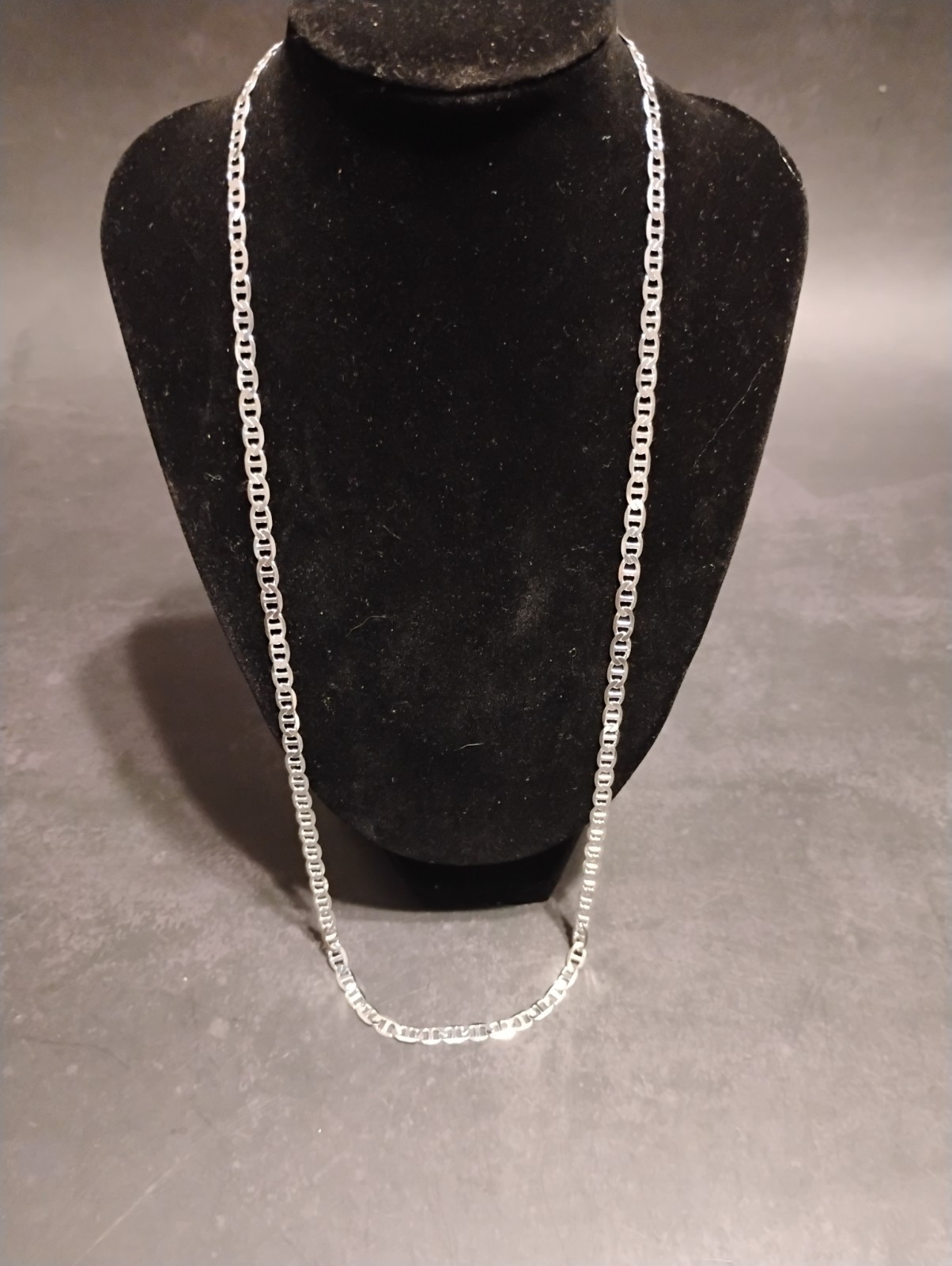 925 Sterling Silver Mariner Chain 24” 4.5mm – Italy Stamped – new 13.8g