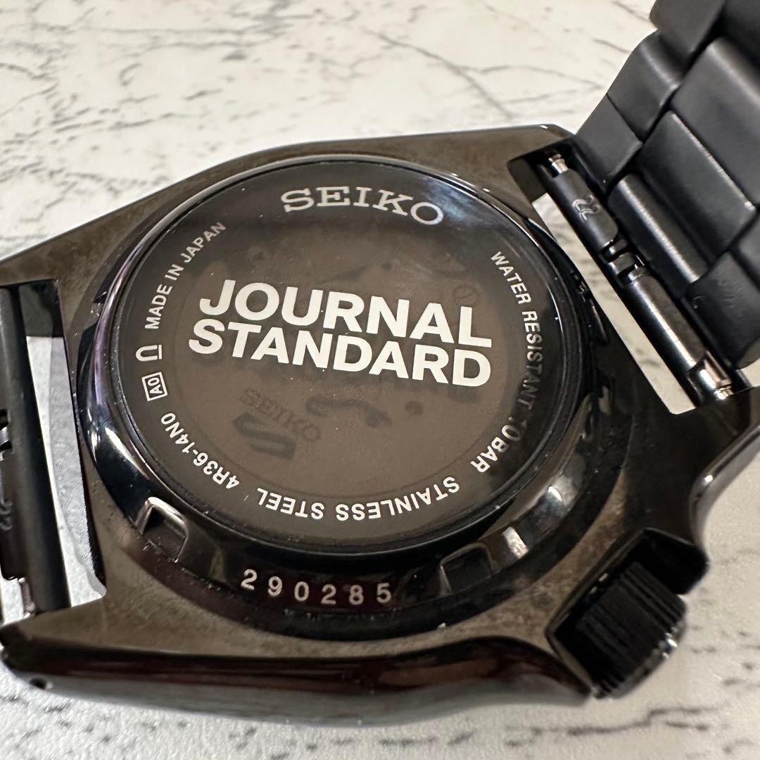 Good Condition SEIKO 5 JOURNAL STANDARD Collaboration SBSA189