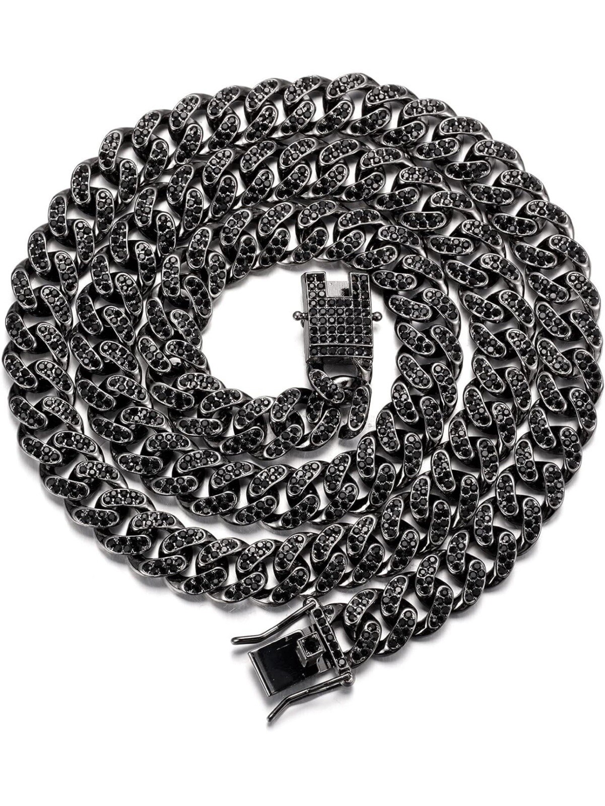 Iced Out Black Luxury Necklace