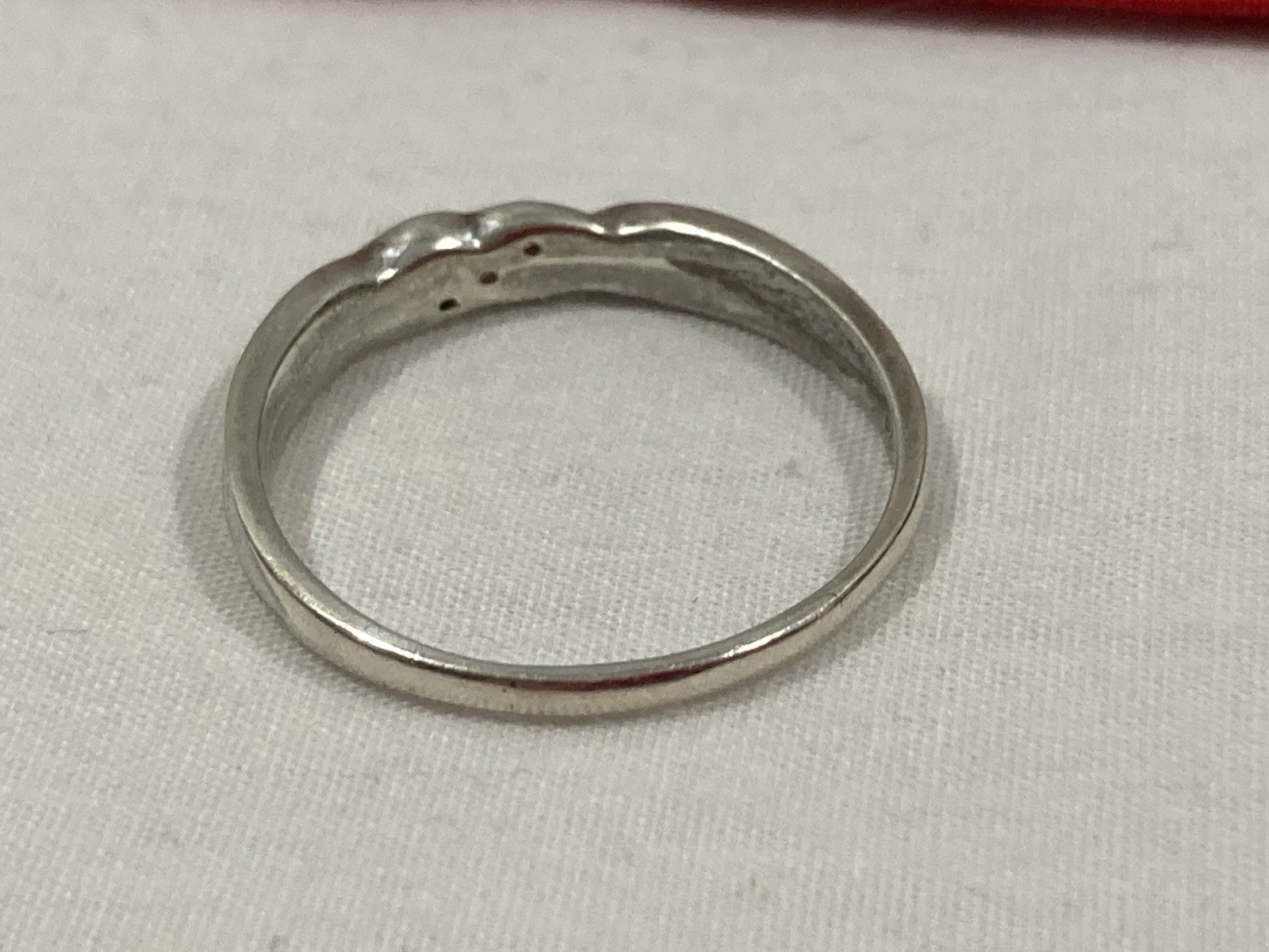 P4SR (Sterling Silver, Palladium, Gold, Platinum) Diamond Mens Band Ring SIZE 10