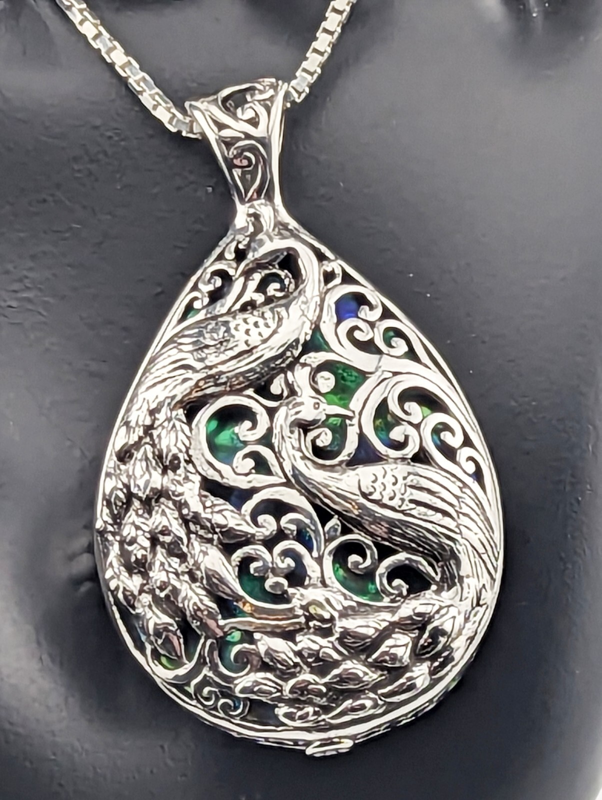 925 Sterling Silver Nature Themed Necklace