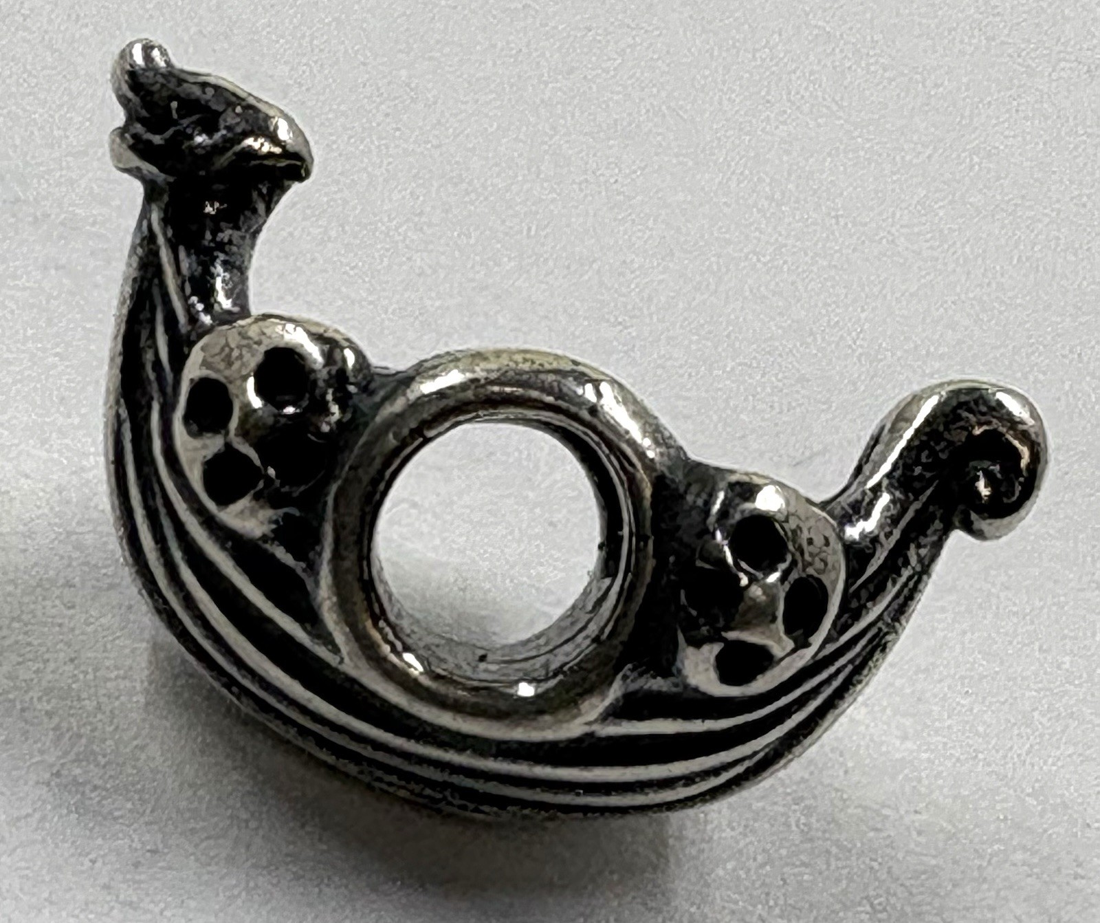 Trollbeads World Tour Scandinavia Viking Ship Sterling Silver 925 LAA Bead (S37)