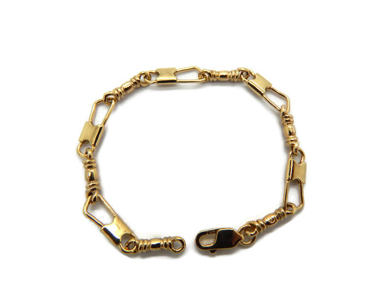 ACTS Bracelet Fishers of Men 10K Gold REGULAR LINK, Original Design!!