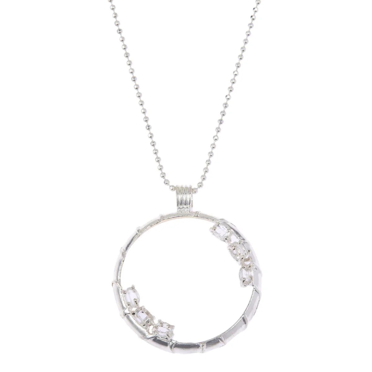 Herkimer Mines “Diamond” Quartz Magnify Your Life Pendant with Chain – NWT