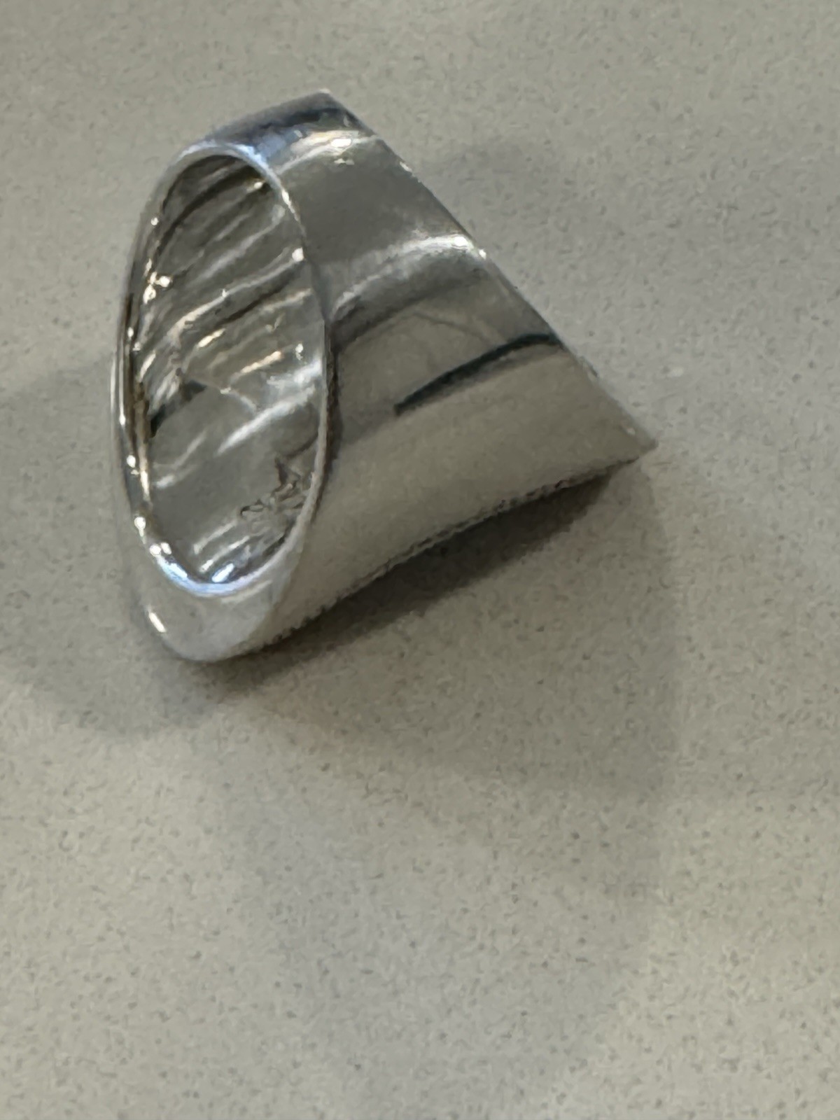Anna Beck Gili Saddle Ring Sterling Silver 925 27mm Size 8 – 16 Grams