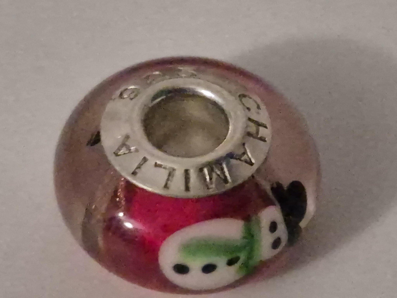 Chamelia Mutant Christmas Snowman Charm Genuine