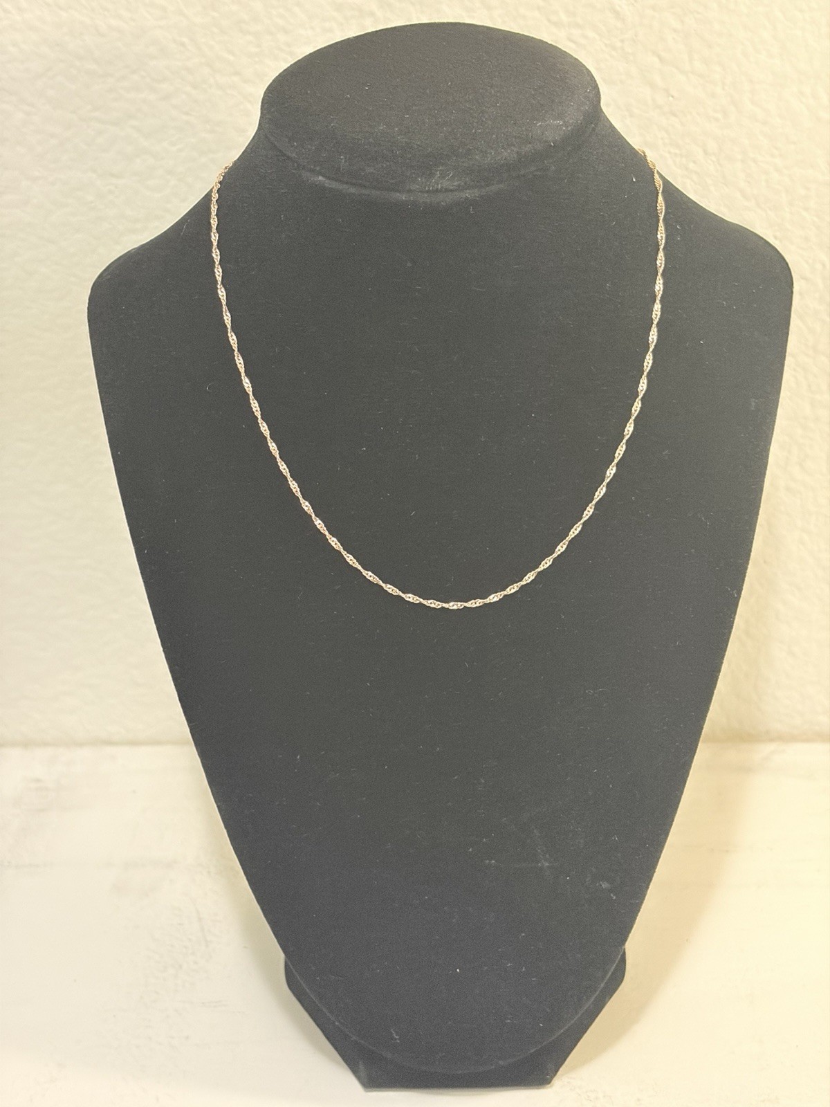 925 Rose Gold chain 16”