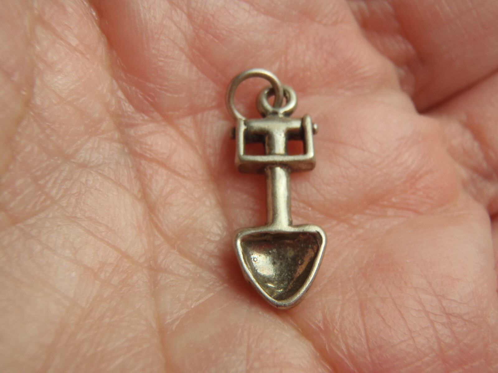 925 Sterling Silver Spade Shovel Charm Made in USA Free Shipping