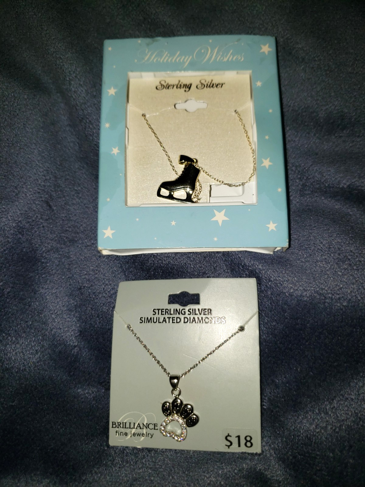 2 Beautiful 925 Sterling Silver Necklaces. New!