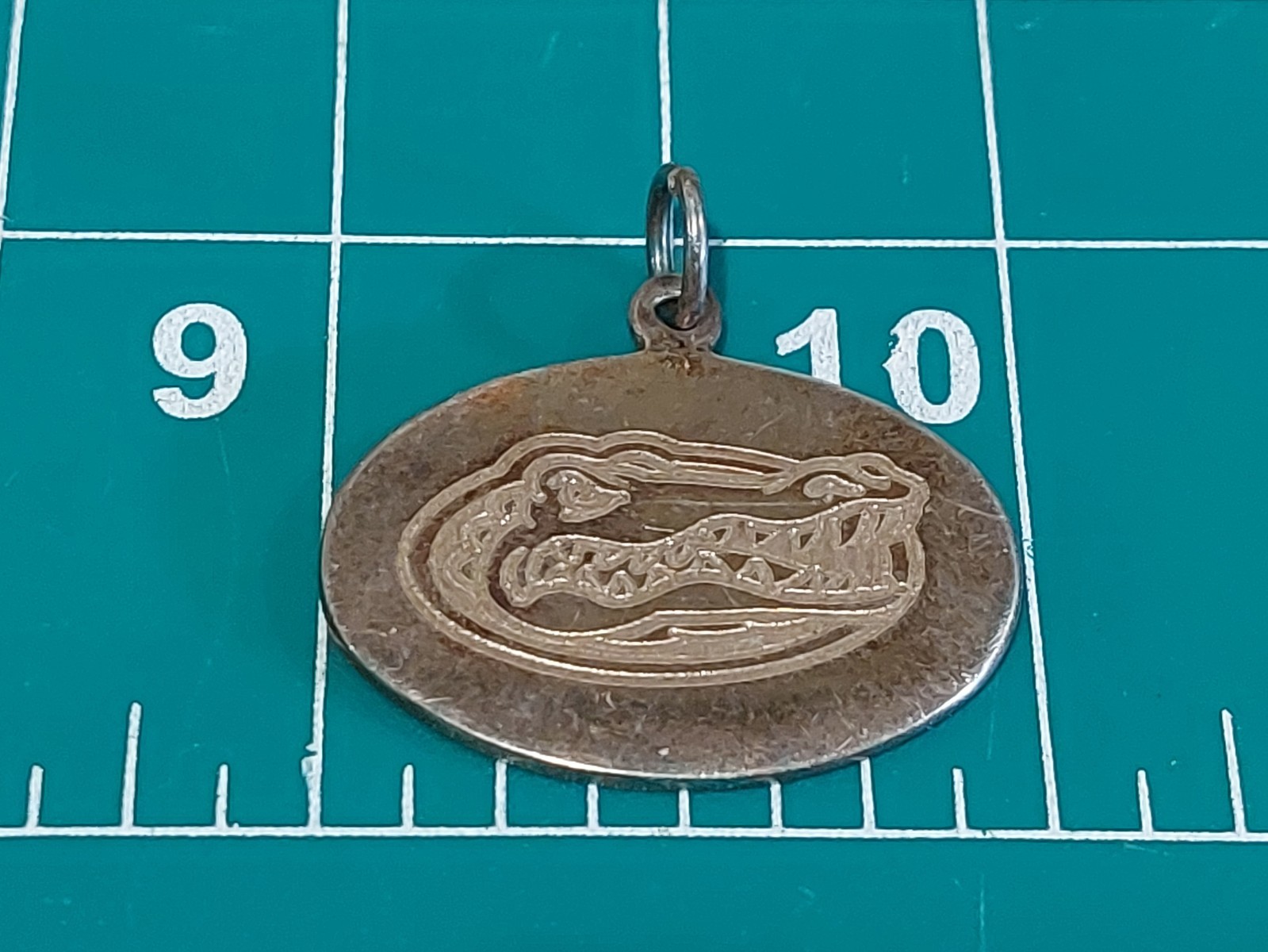 Florida Gators Logo Charm Pendant Sterling Silver 925