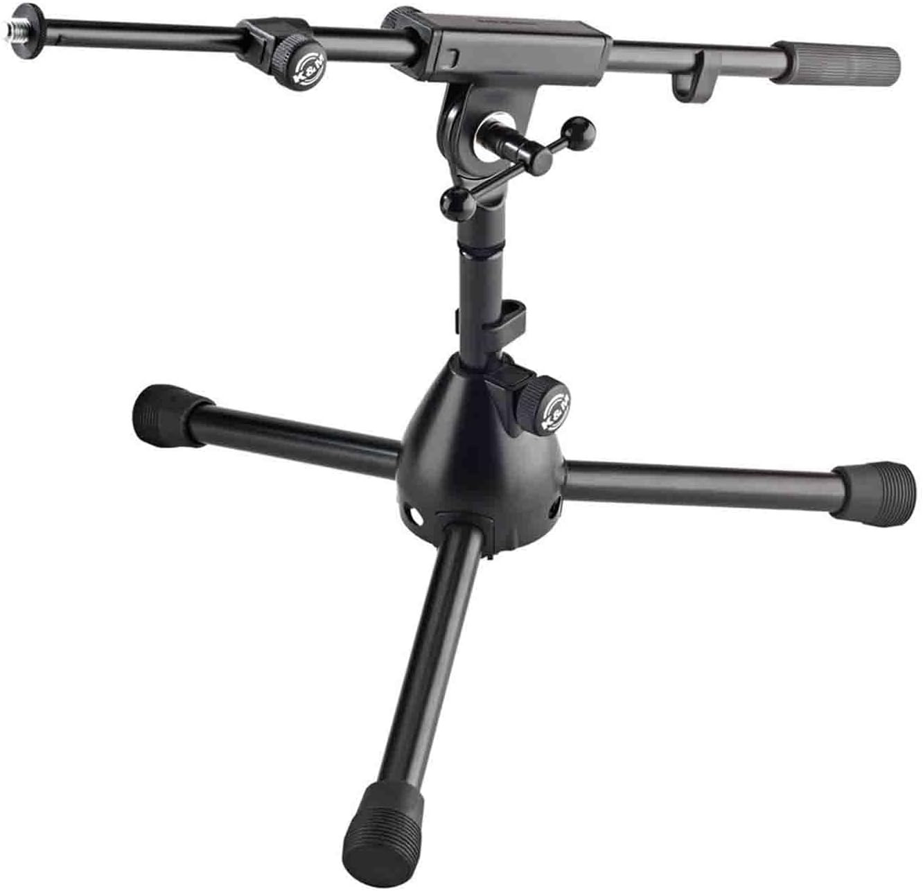 – Konig & Meyer 25950.500.55 – Very Low Level Microphone Compact Stand – 2-Piece