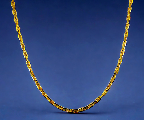 14K Yellow Gold 1mm-5mm SOLID Anchor Mariner Chain Bracelet Link Real 16″-30″