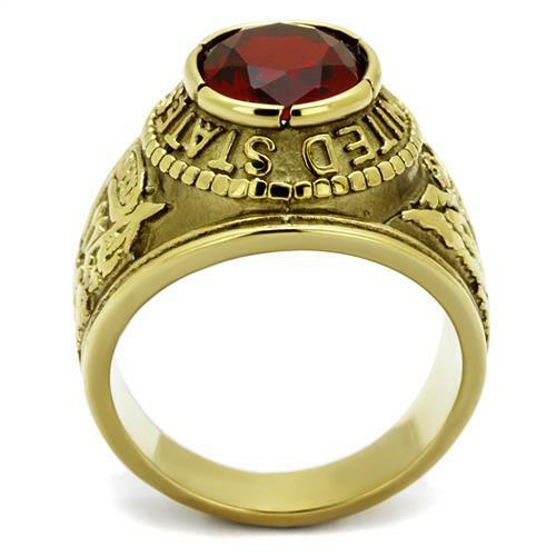 US Army Ring United States Armed Forces Military Rings Surplus of Silver & Gold