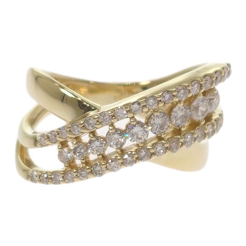 no brand #8(JP Size) ring K18 yellow gold Women