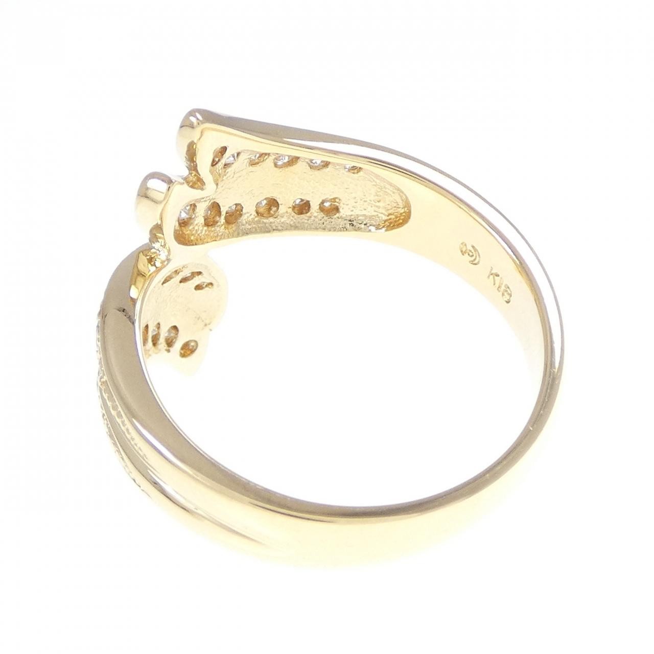 Authentic Tasaki Diamond Ring 0.41CT #260-006-470-5095