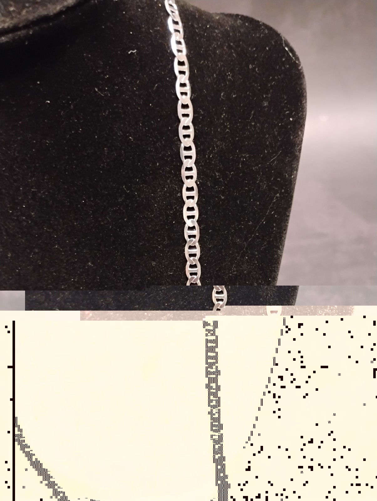 925 Sterling Silver Mariner Chain 24” 4.5mm – Italy Stamped – new 13.8g