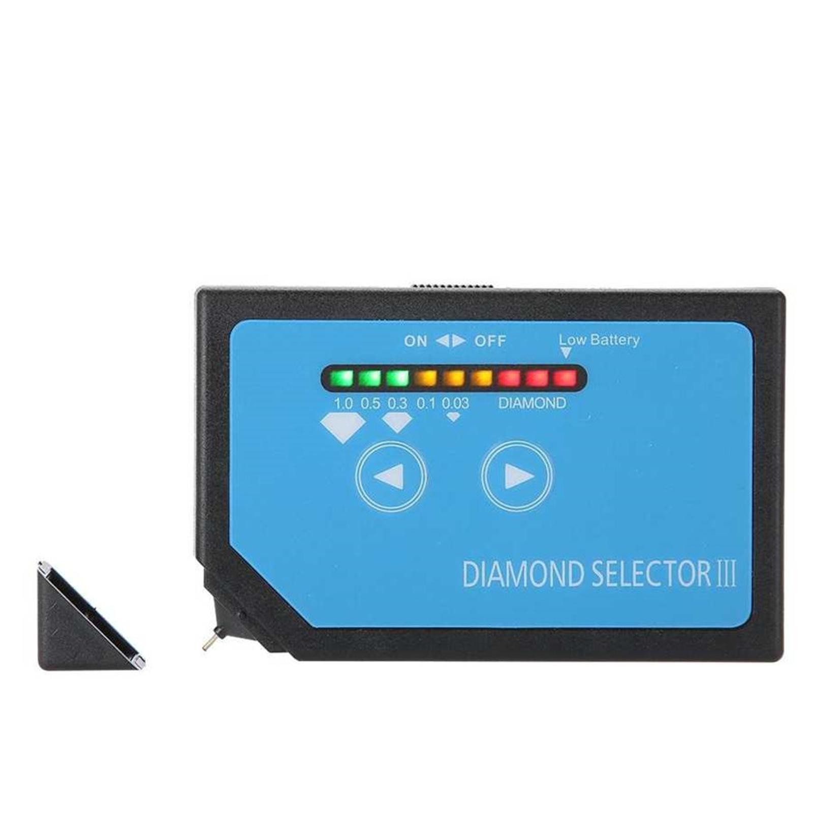 Portable Diamond Tester Selector Illuminated Jewelry Gemstone Testing Tool Kit