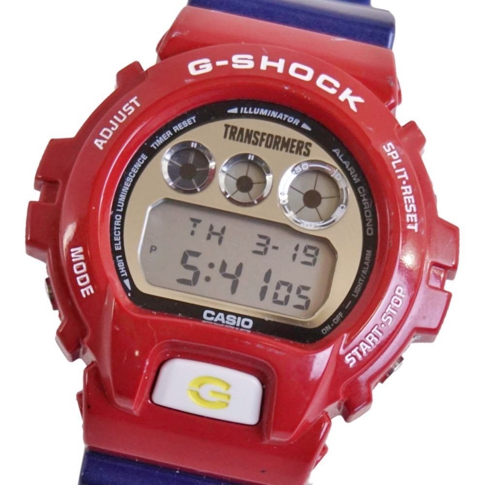 Casio G-Shock x Bandai Transformers Collaboration Master Optimus No Box