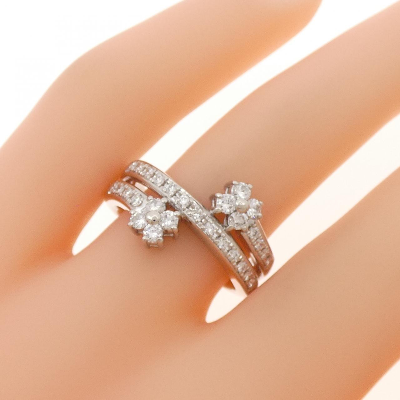 Authentic Tasaki Diamond Ring 0.41CT #230-000-470-0455