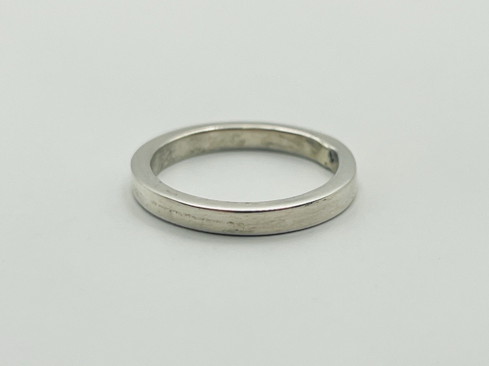 Sterling Silver 2.4mm Square Band Ring