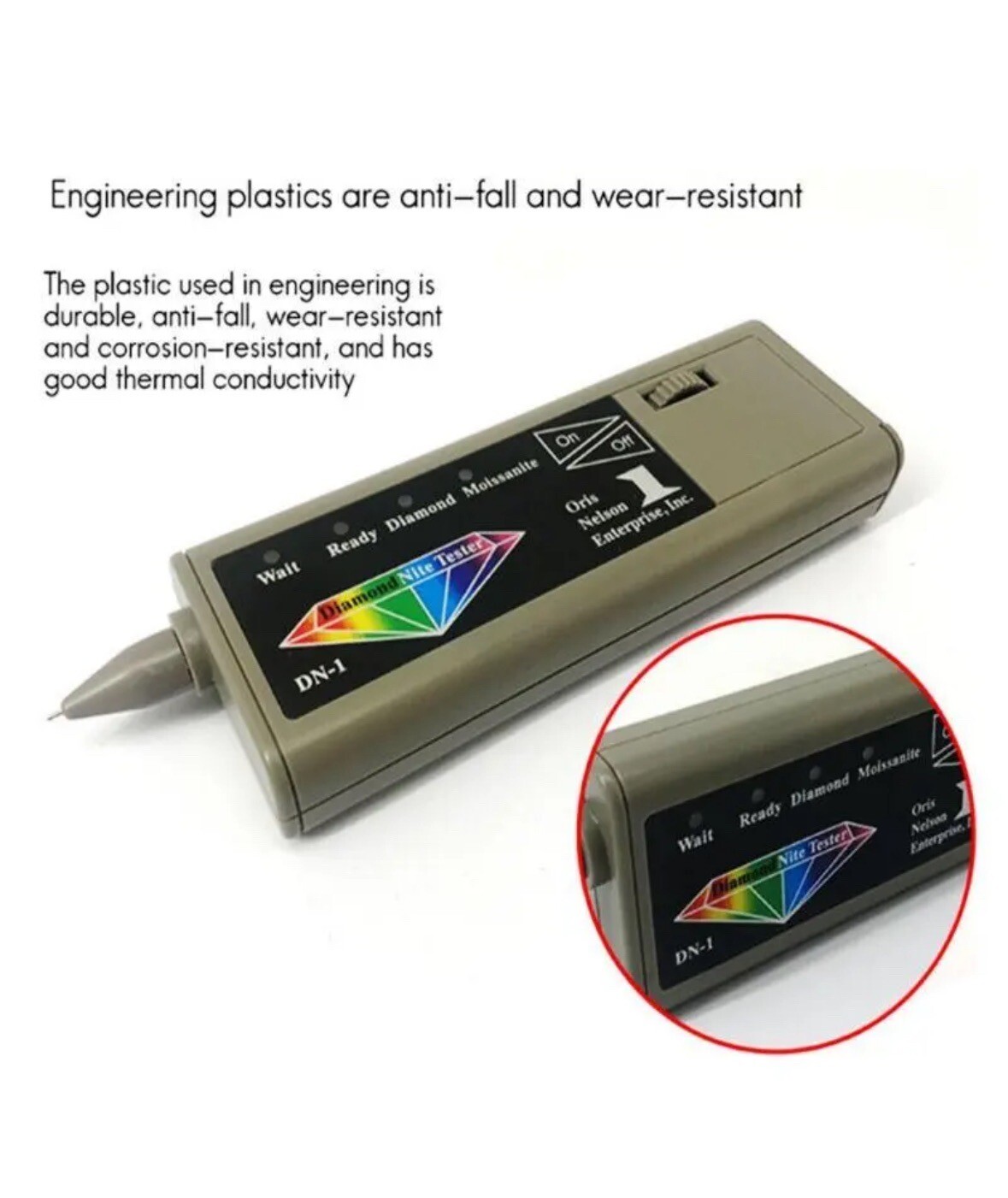 Diamond Nite Dual Tester Test For Moissanite And Diamonds DN-1 Top Quality Item