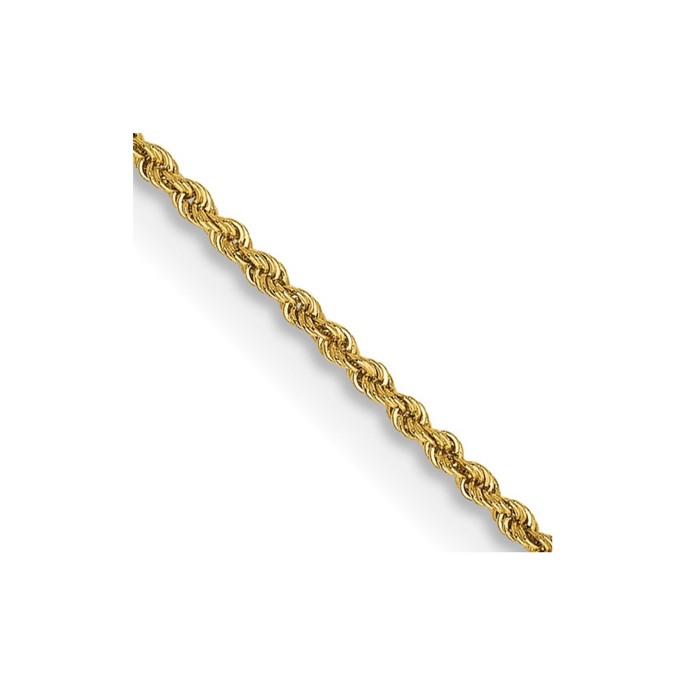 14k Yellow Gold 36 inch 1.5mm Regular Rope Chain Necklace 36 In 7.59 g