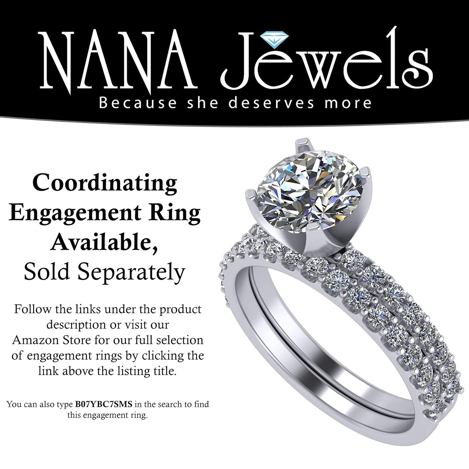 Platinum Plated 925 Sterling Silver Cubic Zirconia Wedding Band Ring – Size 4.5