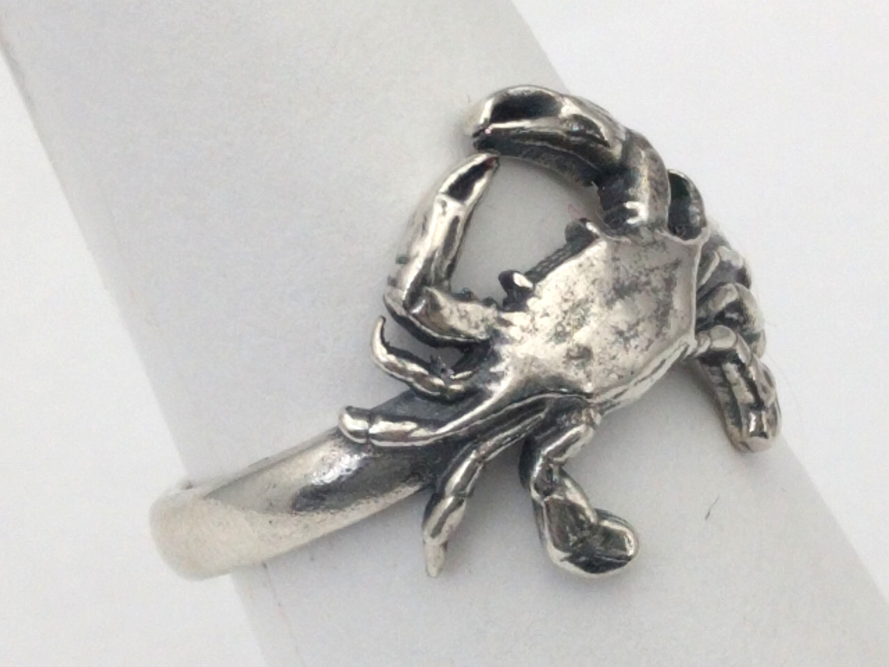 Melusine Solid 925 Sterling Silver Cancer Zodiac Birthday Gift Ring