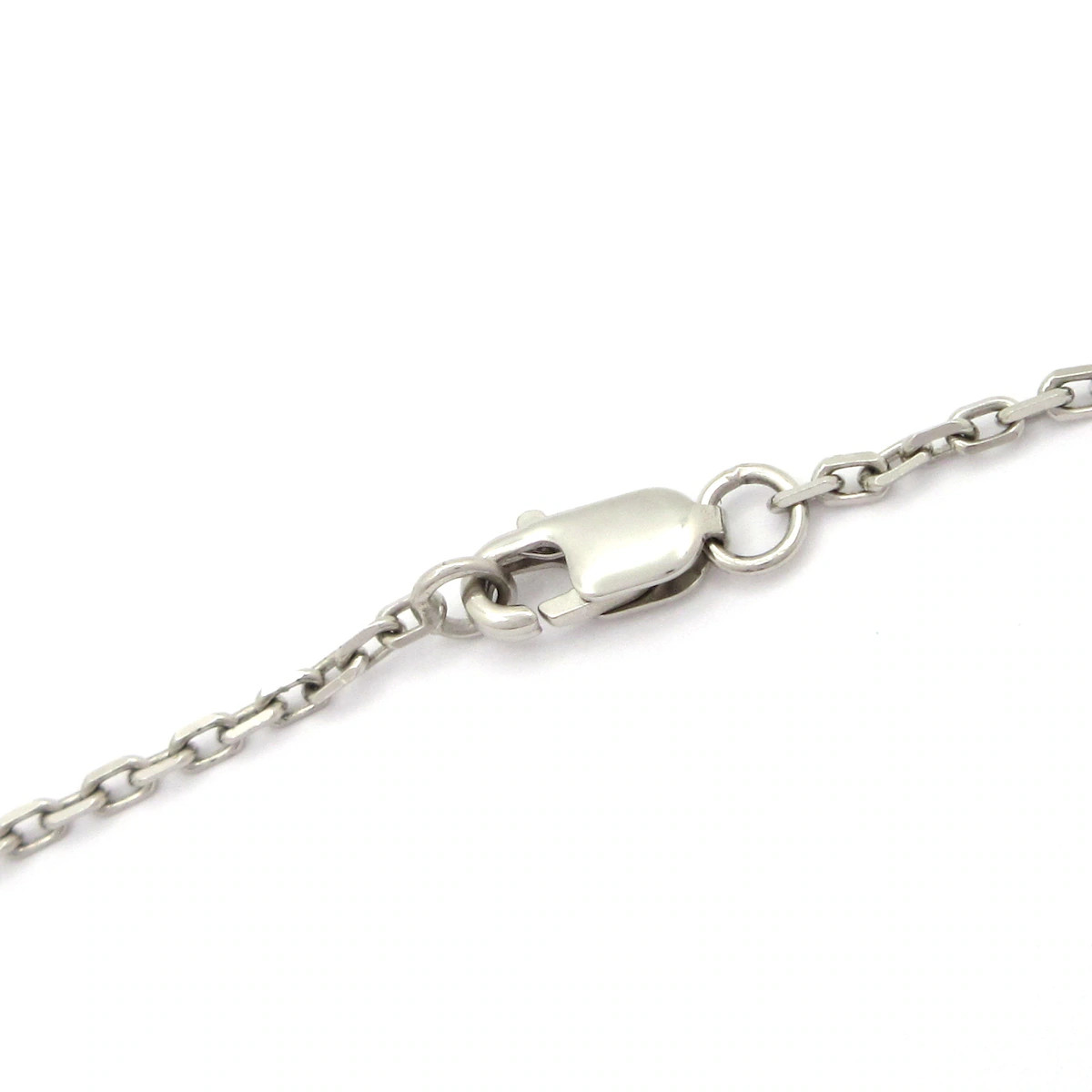 HERMES Mini Pop H H147992FP03 Silver Black Hardware None Necklace