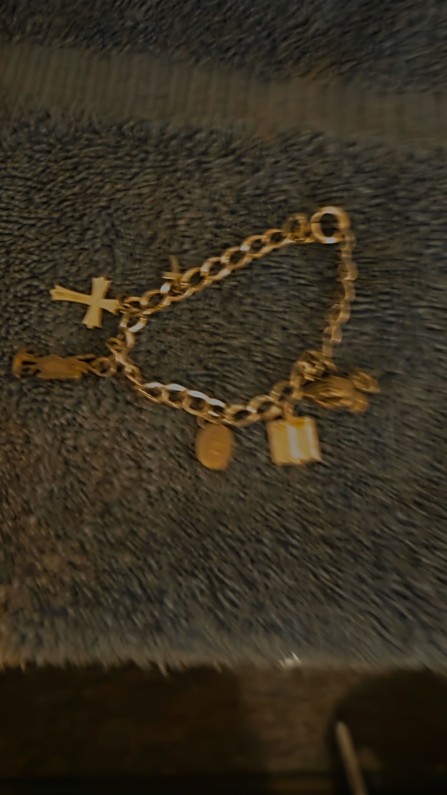 .925 sterling silver charm bracelet