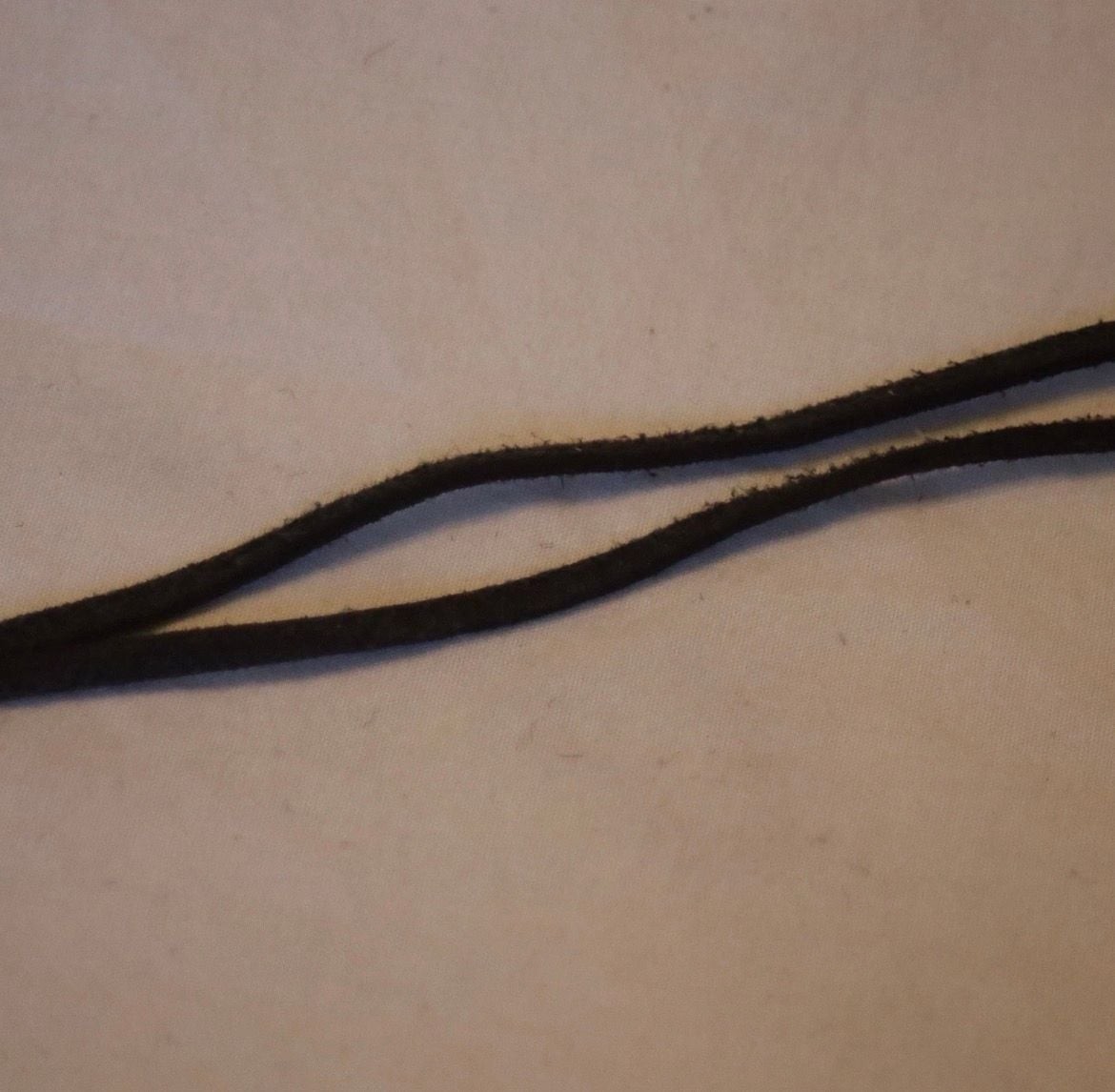 Sterling Silver Greyhound / Whippet Silhouette Pendant on Black Cord Necklace