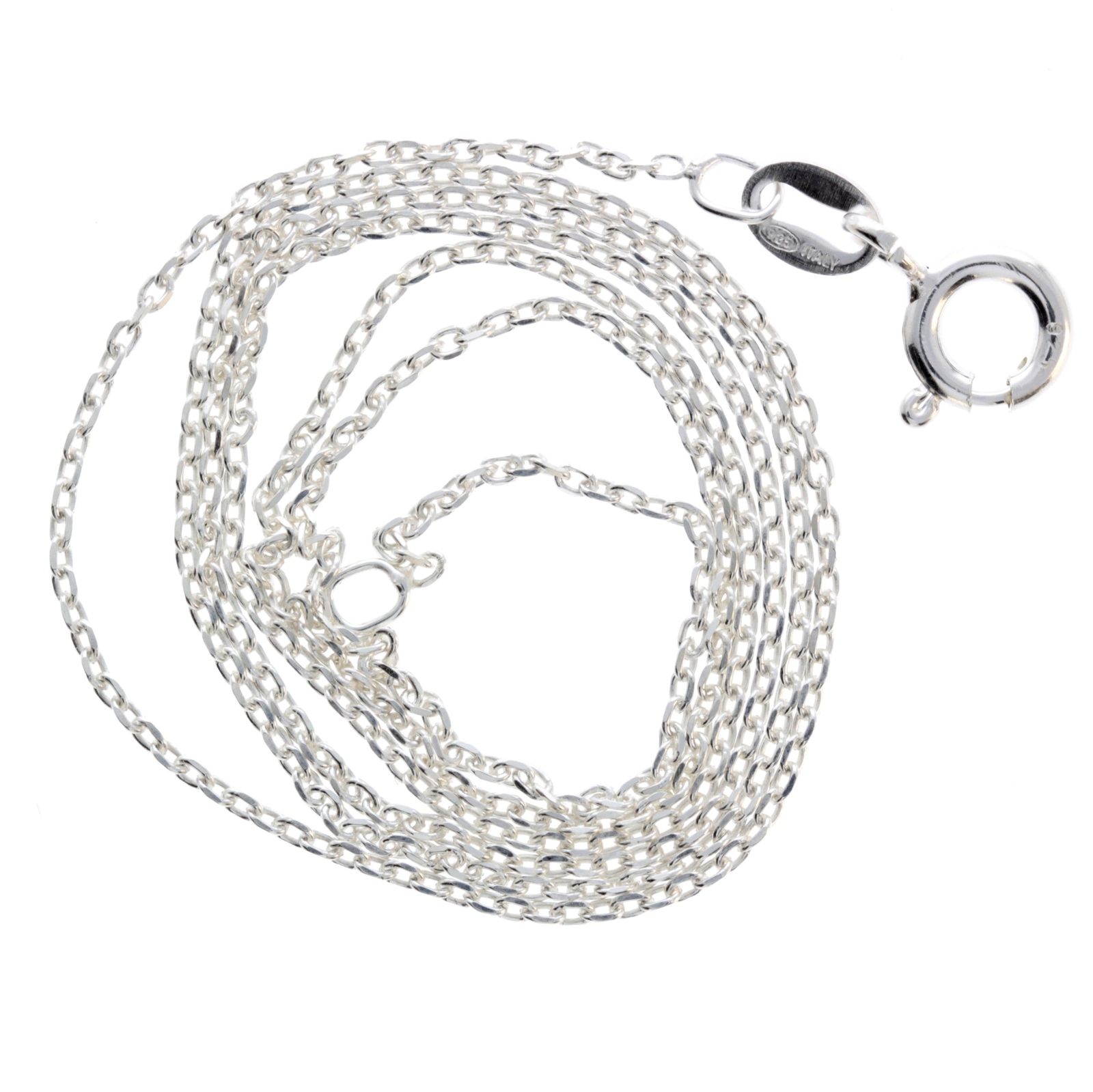Made in Italy – 925 Sterling Silver Delicate Trace Chain – GCH001