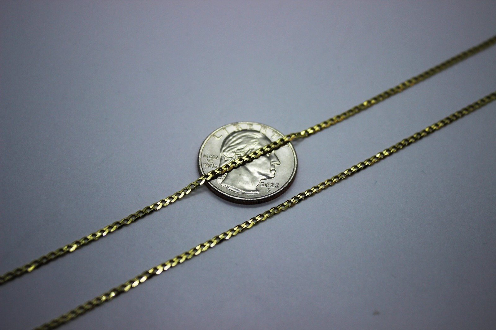 14k Solid Yellow Gold Cuban Link Chain Necklace 1.8mm – 9.5mm Men Women 16″-30″
