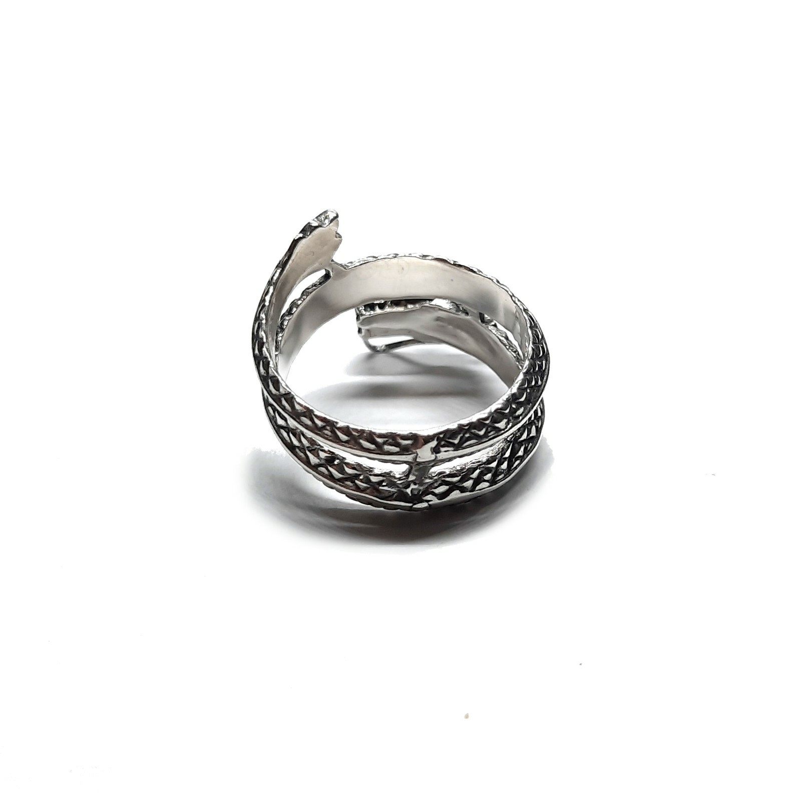 925 Silver Dragon Wrap Design Ring – Handmade Solid Mens Ring Nickel Free