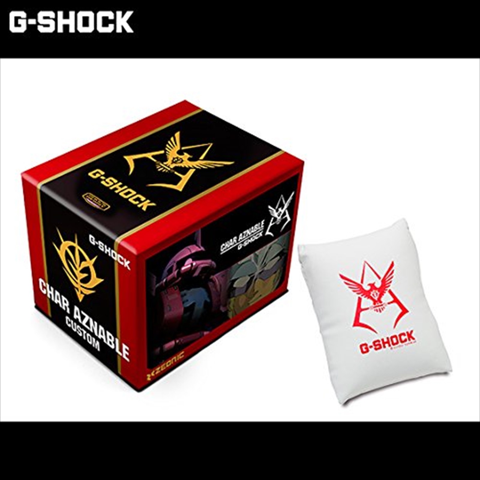 G-shock x Char Gundam Gshock limited 35th anniversarry BANDAI Japan NEW