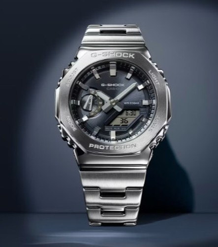 G-Shock GM-2110D-3A1 Blackboard Grey Steel 20 ATM Watch