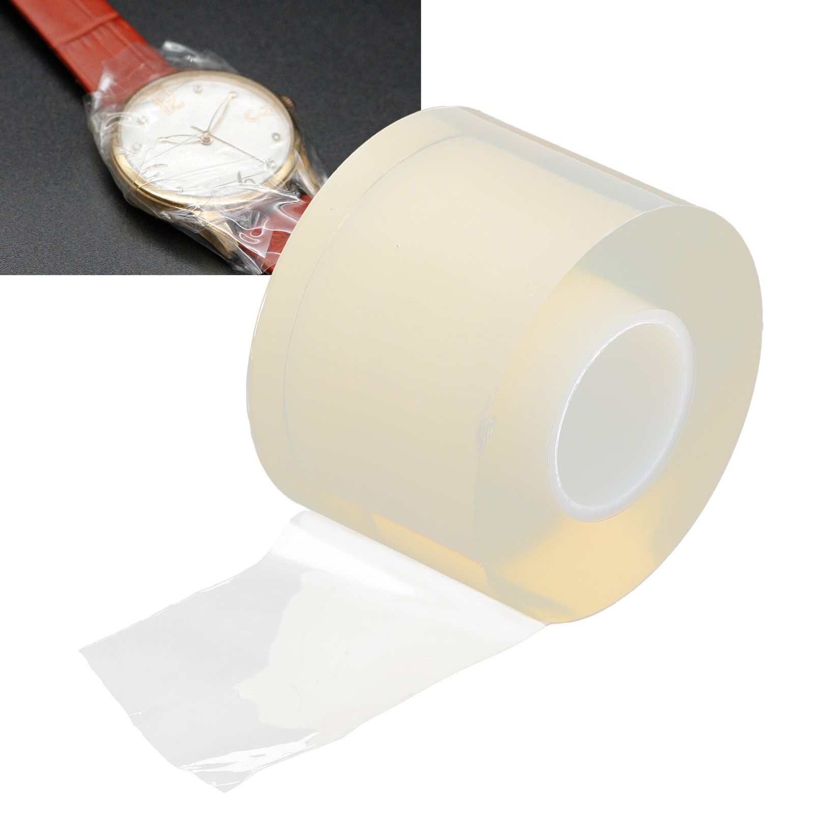 Watch Protective Film AntiStatic Transparent Watch Jewelry Protector Tape Watch