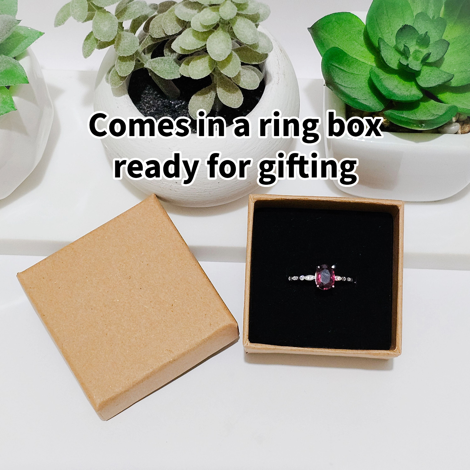 Star Light Rose Quartz (With Asterism) 925 Sterling Silver Adjustable Ring