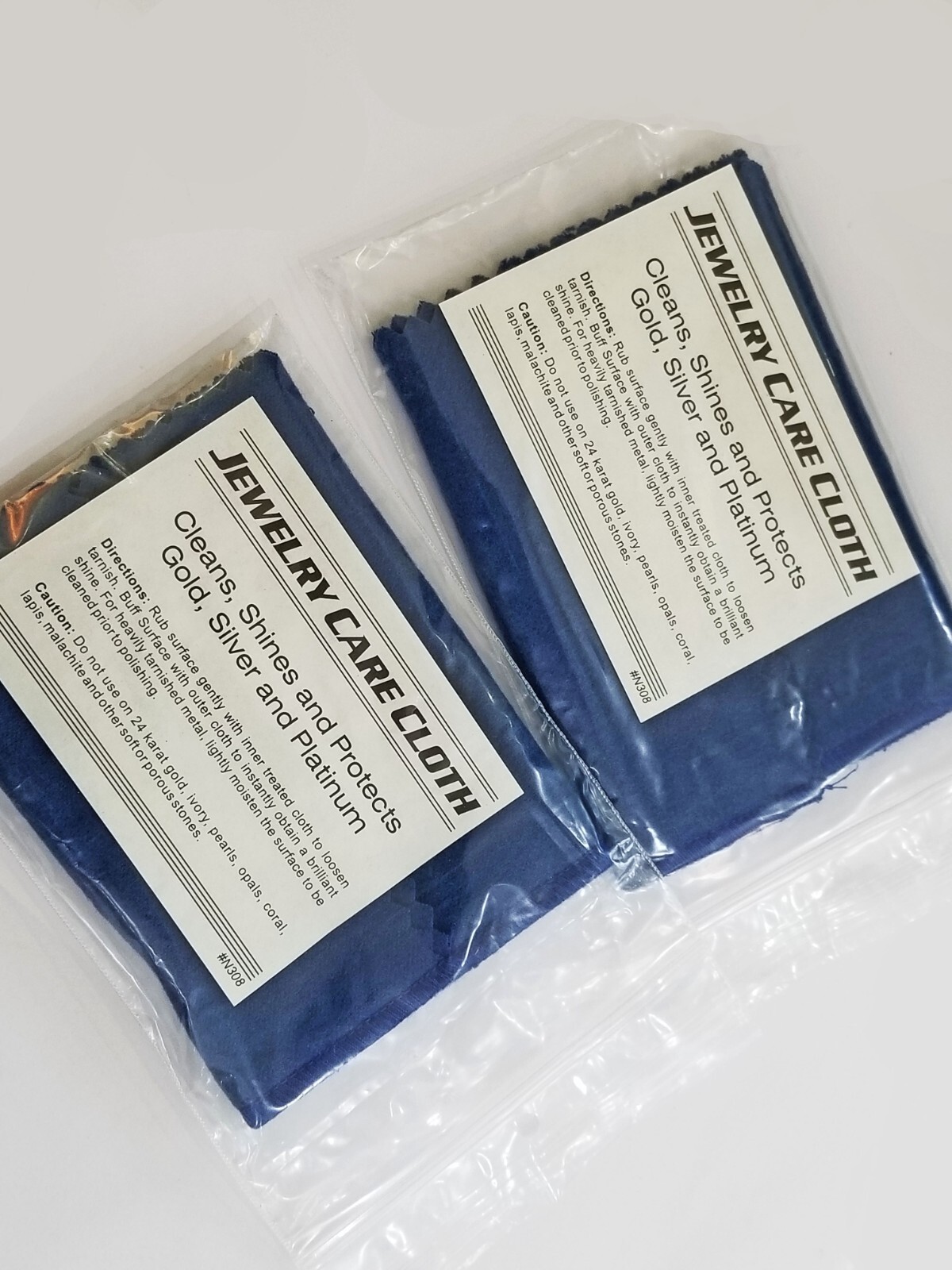 Jewelry Care Cloth Cleans, Shines, And Protects Free Shipping