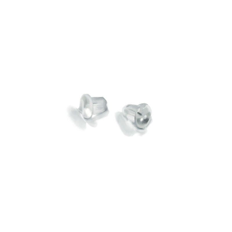 .50 Ct Round Cut GRA Moissanite Studs Earrings 14k White Gold Screw Back Gift
