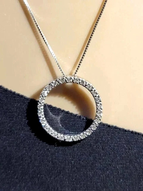 2Ct Round Cut Lab Created Diamond Women’s Pendant In 14K White Gold Plated