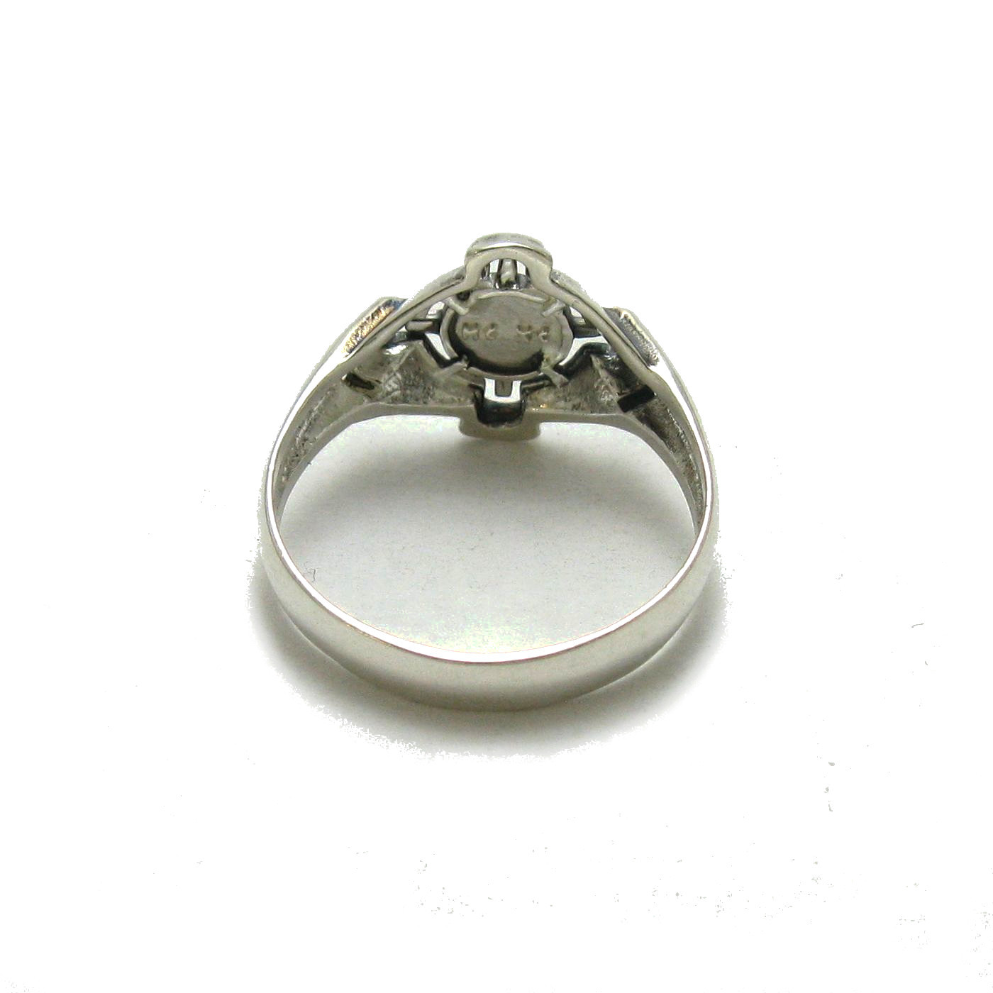 Sterling Silver Mens Solid Ring 925 Jesus R001785 EMPRESS