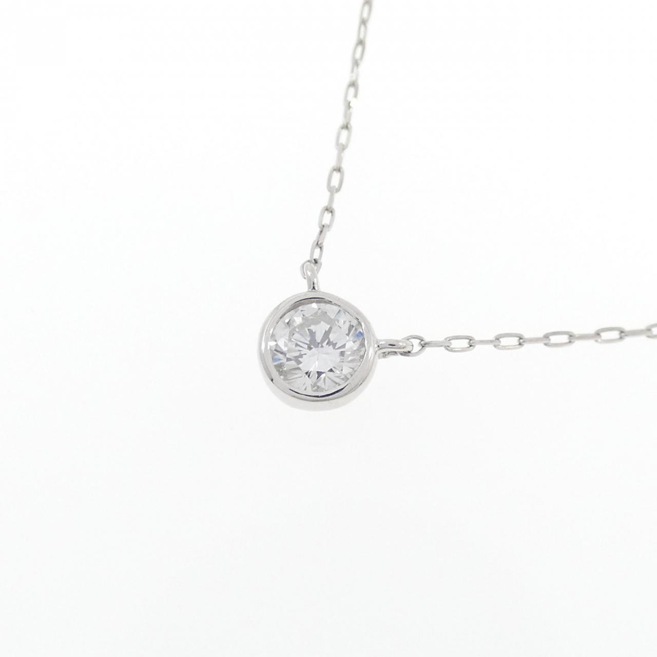 Authentic [Remake] PT Diamond Necklace 0.15CT #270-003-930-7733