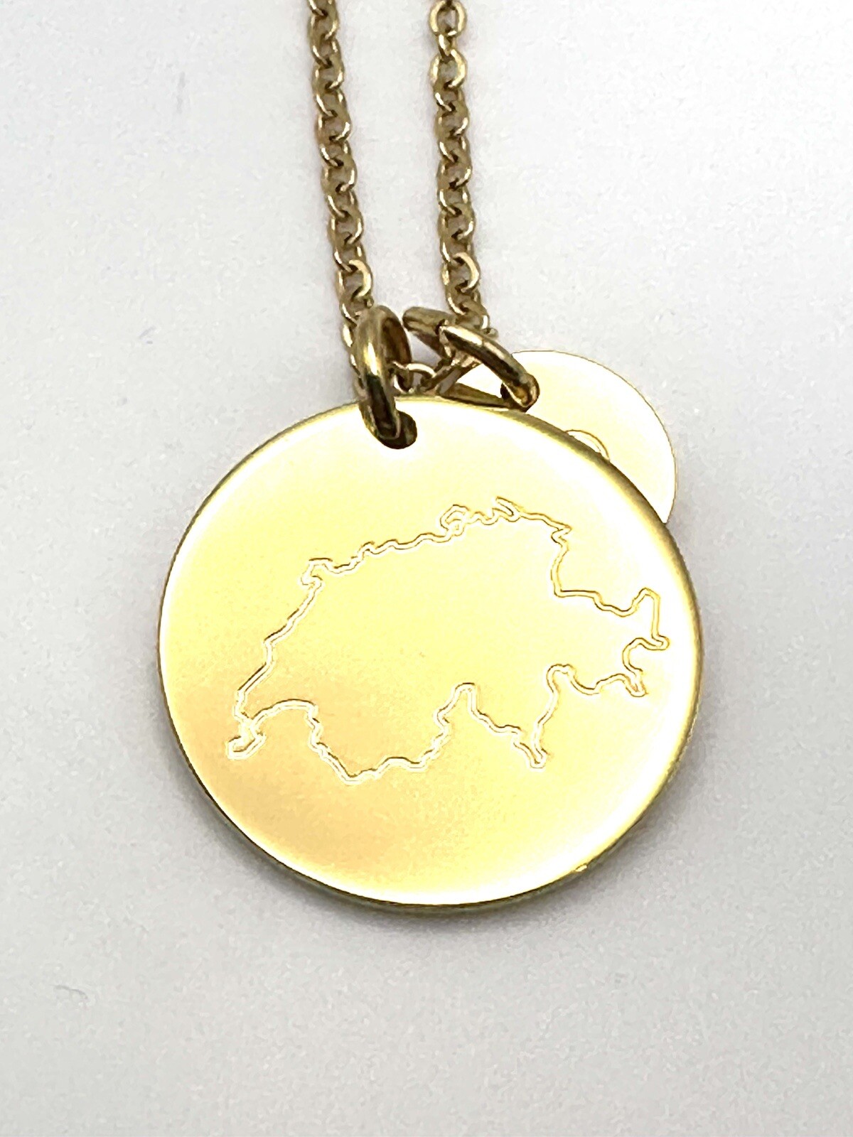 Switzerland CHE Country Necklace Charm LDS Sister Missionary Mom Statesman Ties
